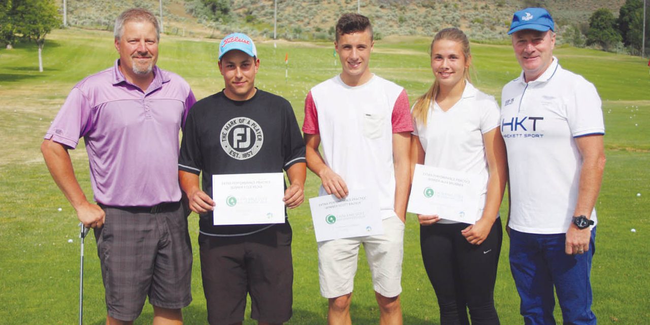Three teens from Osoyoos Golf Academy are chosen to play one of Canada’s best courses