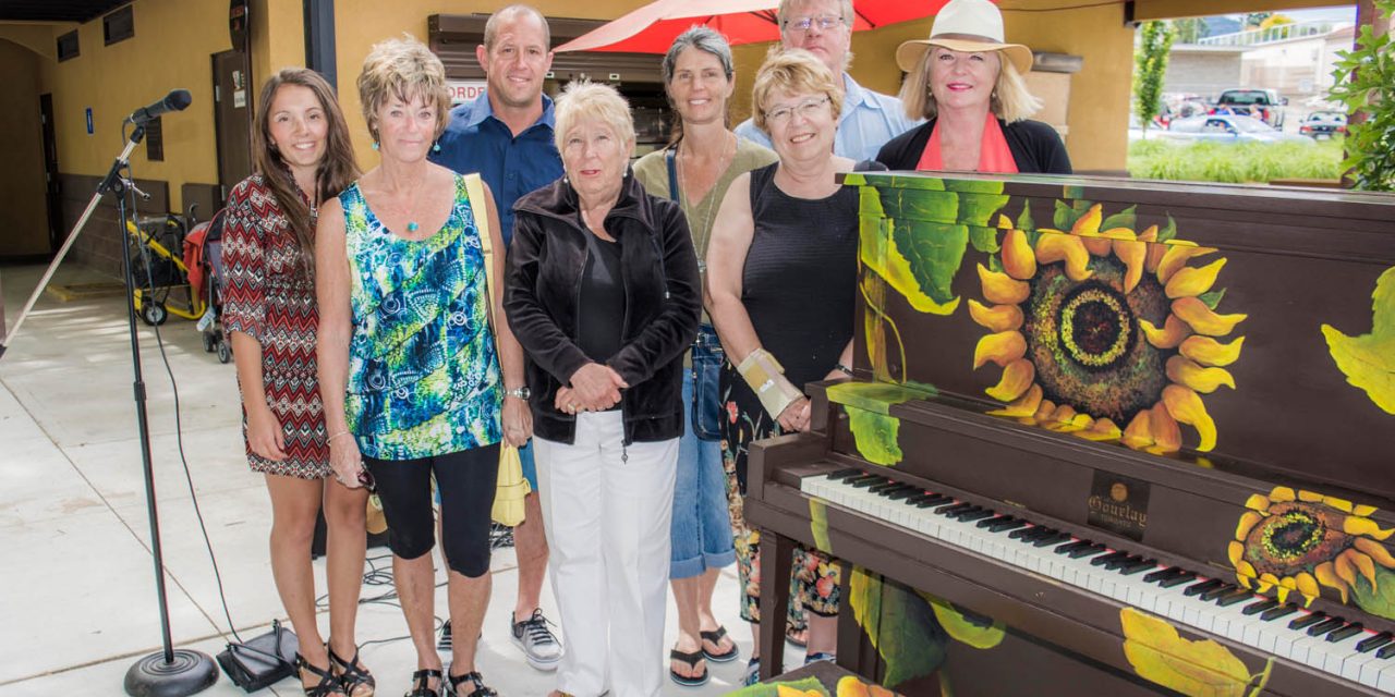 Dozens gather for Piano in the Park’s first tune at Gyro Park
