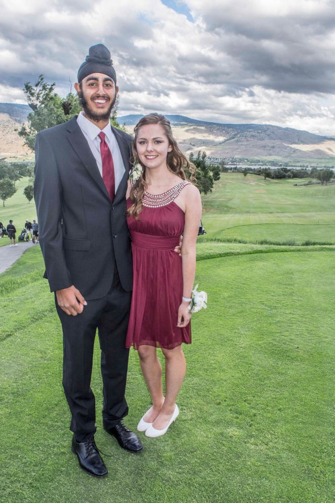 Gurlal Dhaliwal and Hannah Shiels. (Dan Walton photo)