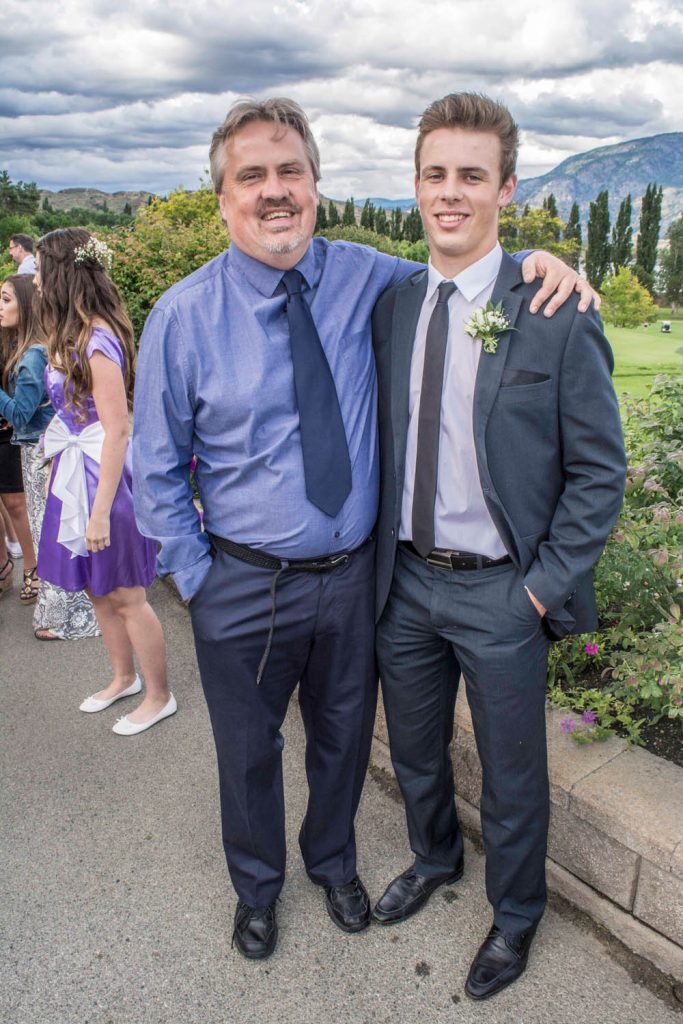 Father and song Steve and Jordan Schulting. (Dan Walton photo)