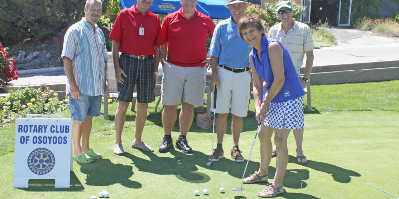 Rotary Club of Osoyoos holds annual fundraiser golf tournament
