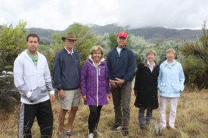 A group of local residents is protesting the removal of trees at Haynes Point Provincial Park.