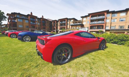 Vancouver owners of famous Italian sports cars pay short visit to Osoyoos