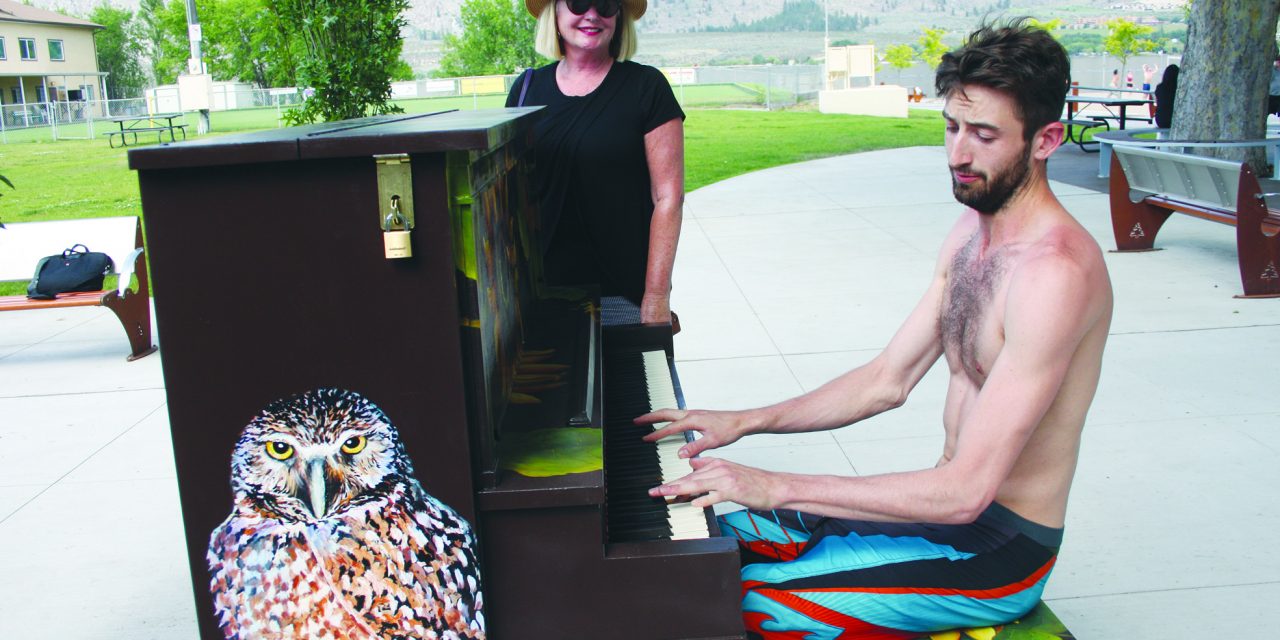 Piano in the Park should have toes tapping inside Gyro Park for the rest of the summer
