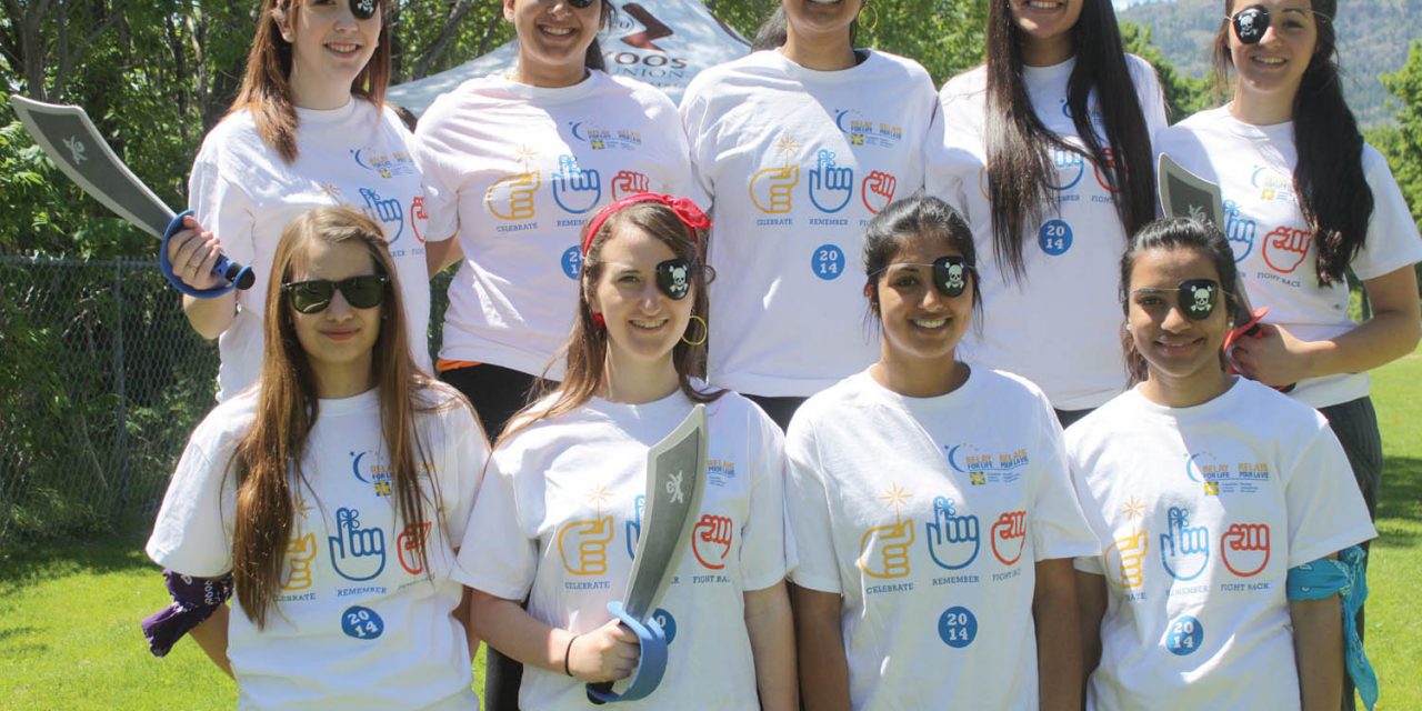 Group of local teenagers excited to support 2014 Osoyoos Relay for Life