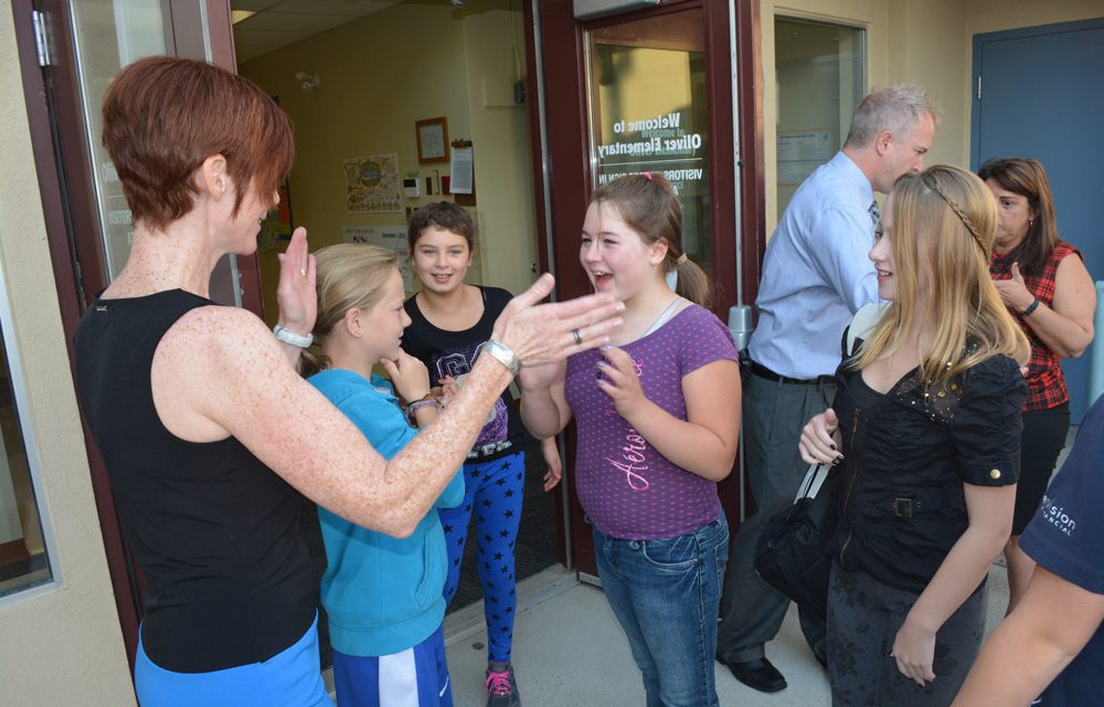 Back to school anticipated in Oliver