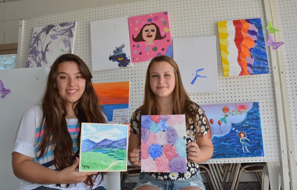 Young artists in Oliver realize importance of art