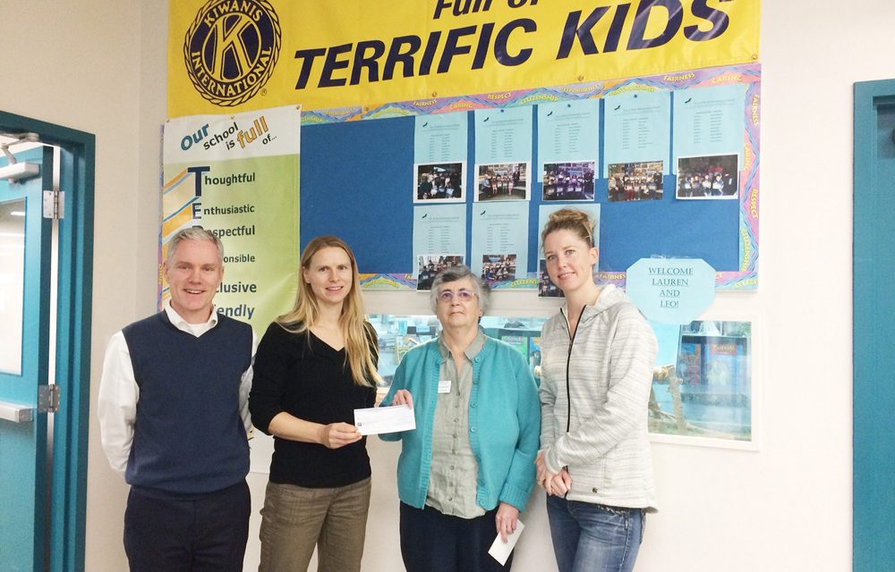 Kiwanis Club assists school’s music program