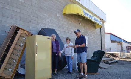 Unwanted trash piles up at Kiwanis Club in Oliver
