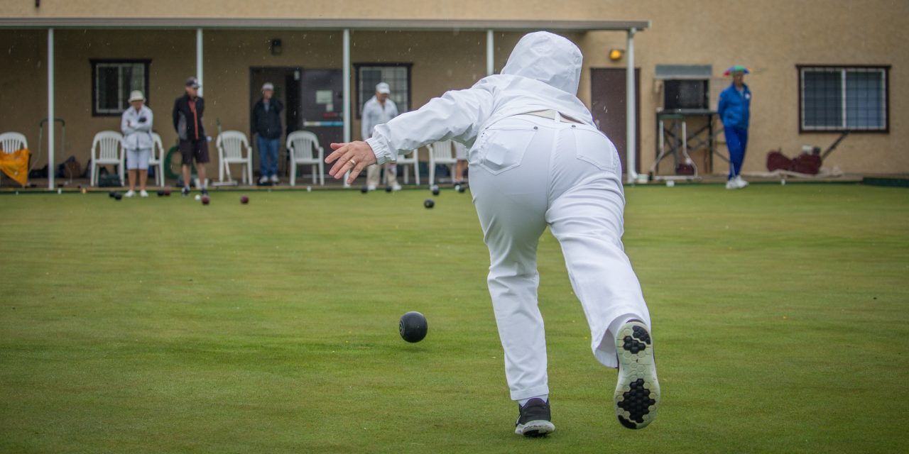 Rain an ‘added challenge’ for local lawn bowlers