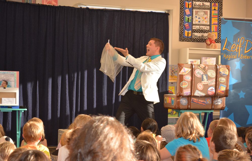 Magical night at Oliver Library