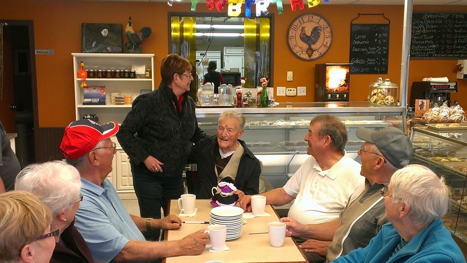 A memborable birthday for Oliver’s Len Pitt