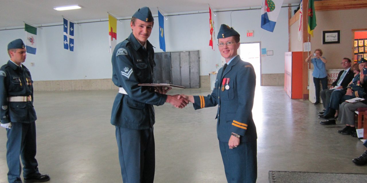 Cadets shine at annual review