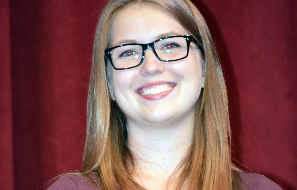 Chronicle bursary goes to Lexi Anderson