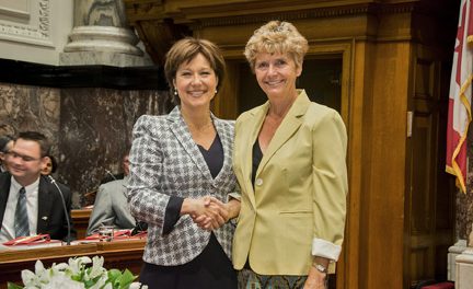 Larson to resign July 15