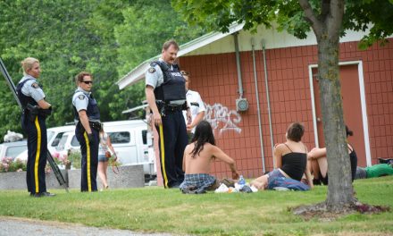 Police, bylaw officer monitor Lion’s Park