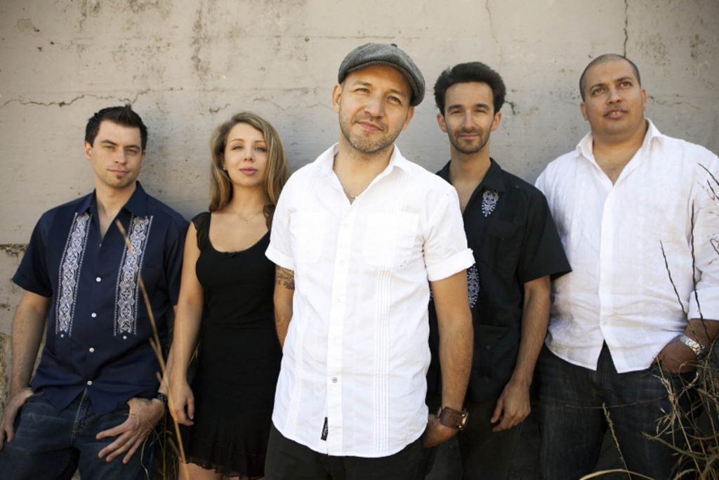 Juno winner Tom Landa and his band Locarno will be kicking off the South Okanagan Concert Society’s series with a performance Oct. 23 at the Venables Theatre in Oliver. The Latin band draws influence from Mexican and Cuban music and features some talented musicians who have played with the best. (Photo supplied)