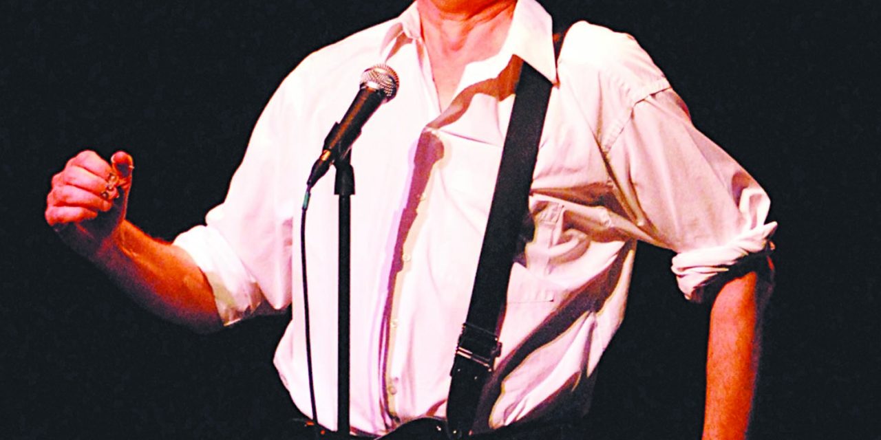 Veteran Canadian comic Lorne Elliott will be talking vegetables at the Venables