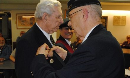 Oliver’s Nelson honoured by Legion
