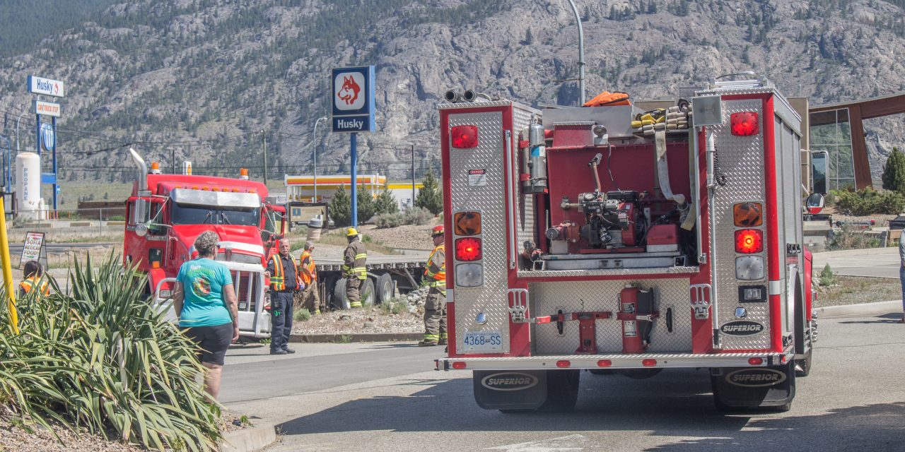 Truck collision leaves Highway 3 west of Osoyoos partially closed