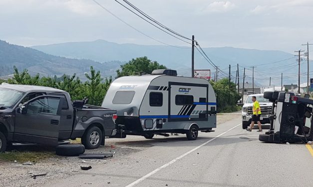 One injured in multi-vehicle collision