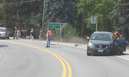 Collision brings police, ambulance