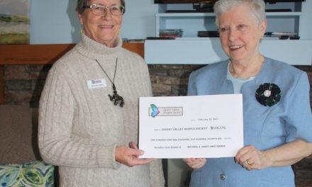 Oliver couple’s generosity will benefit local hospice services, SPCA and Salvation Army