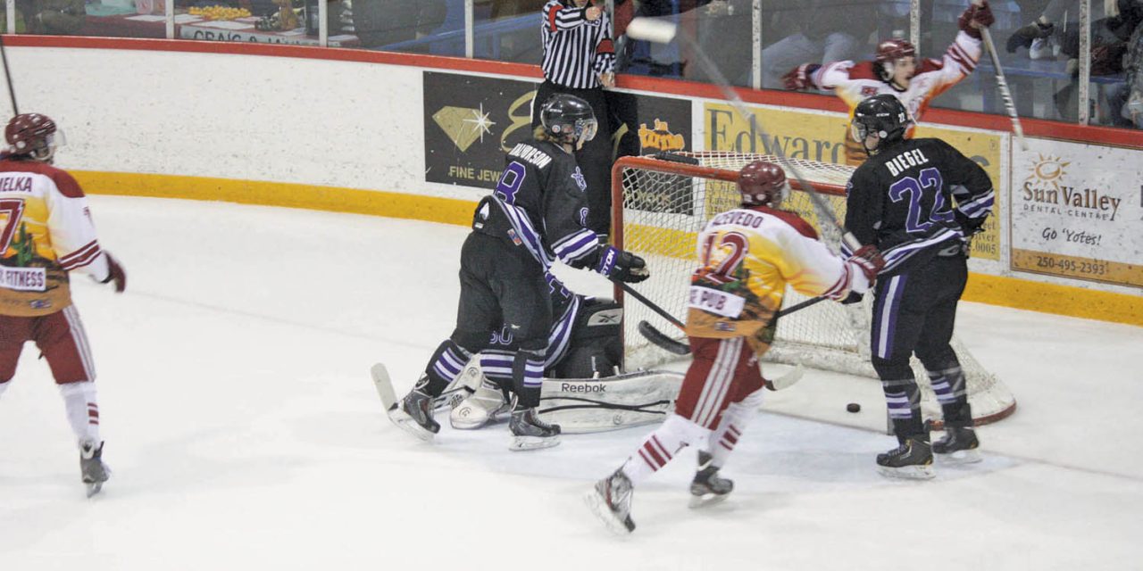 Coyotes one game away from conference finals after punishing Knights 10-0 in Armstrong
