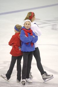 Members of the Sun Bowl Skating Club wrapped up another successful season with their annual year-end skating extravaganza at the Sun Bowl last Thursday evening. (Keith Lacey photo)