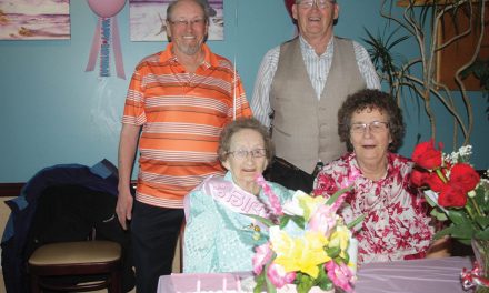 Local woman surrounded by family and friends as she celebrates 100th birthday