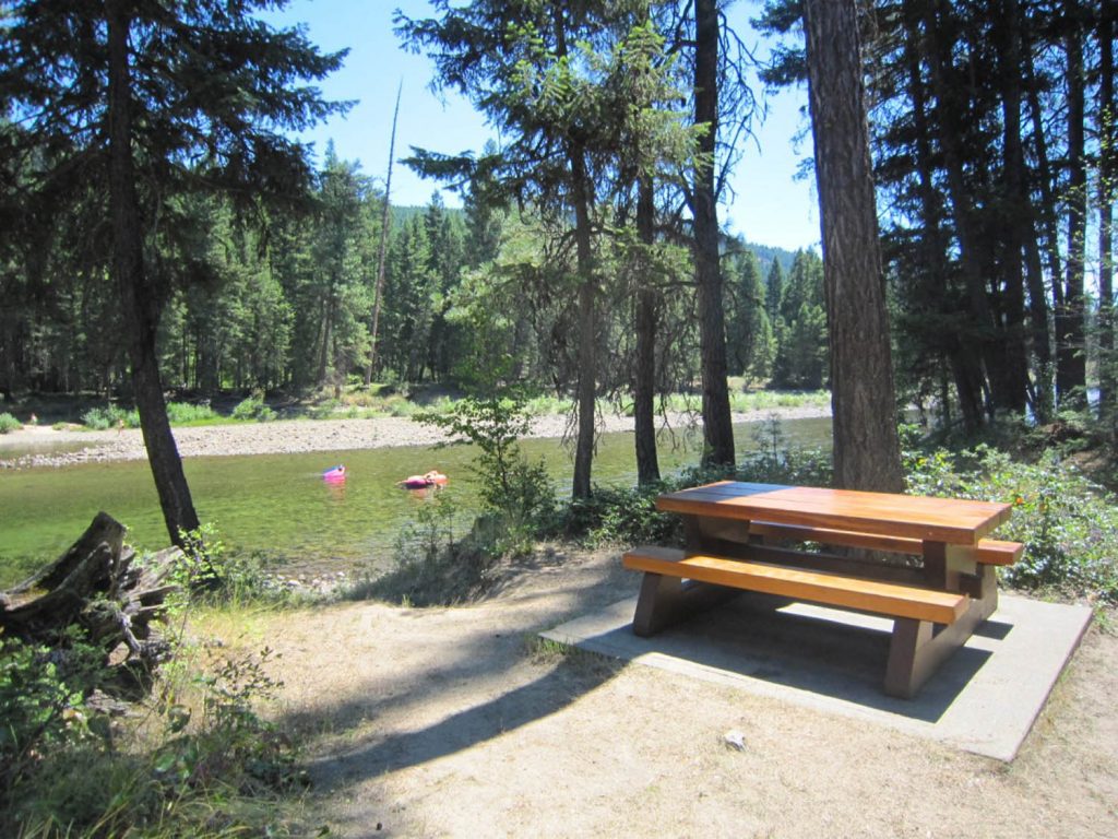 Despite last year's fire, it's business as usual at Kettle River Recreation Area, which is now accepting reservations for camping. (Photo supplied)