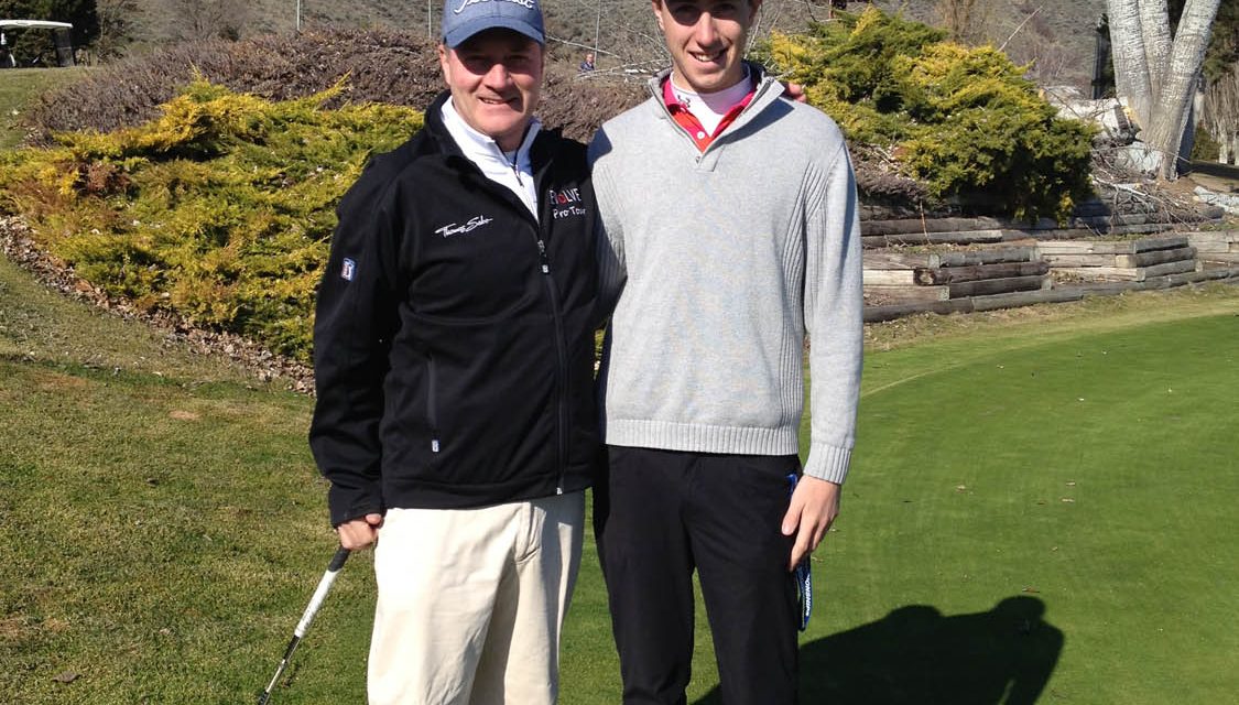 Osoyoos teenager really enjoyed spending long hours organizing pro golf tour events in Spain