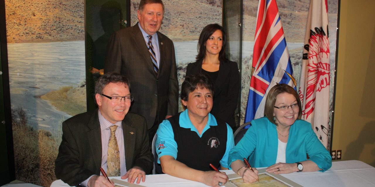 B.C. CORRECTIONS SIGNS HISTORIC DEAL WITH OIB TO BUILD $240 MILLION OKANAGAN CORRECTIONAL CENTRE
