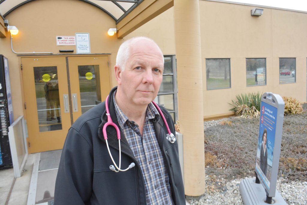 Peter Entwistle, chief of staff at South Okanagan General Hospital is resigning over concerns about the continued erosion of patient care in the facility. (Lyonel Doherty photo)