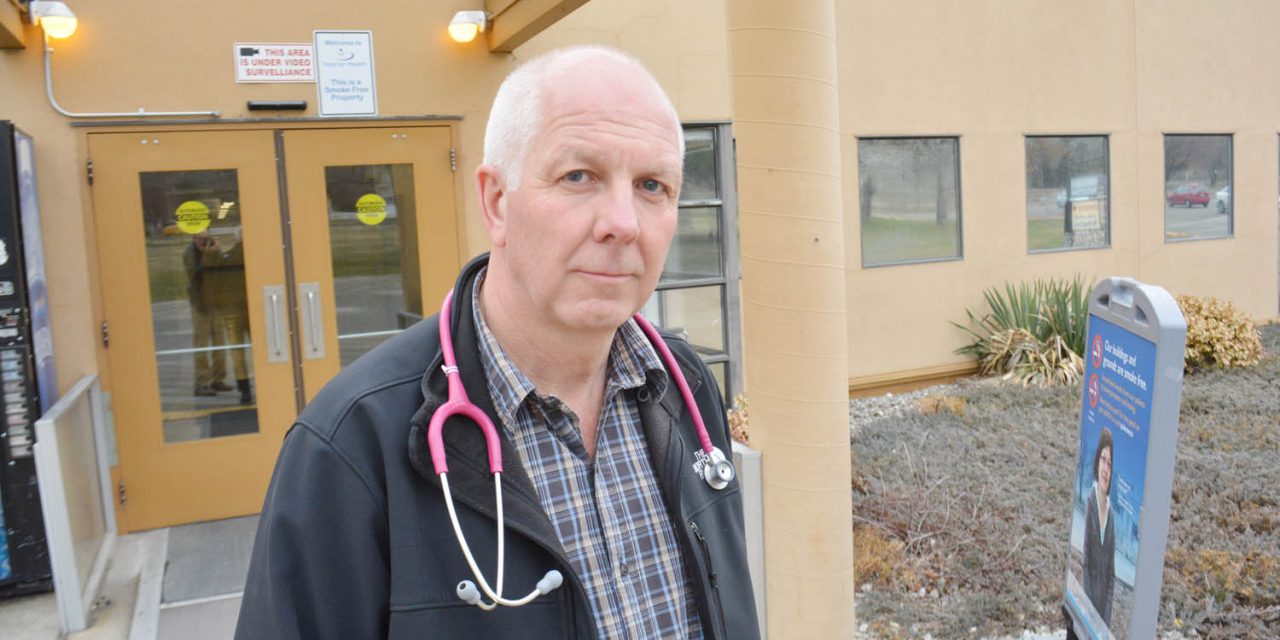 Oliver doctor Peter Entwistle throws stethoscope into election ring TimesChronicle.ca