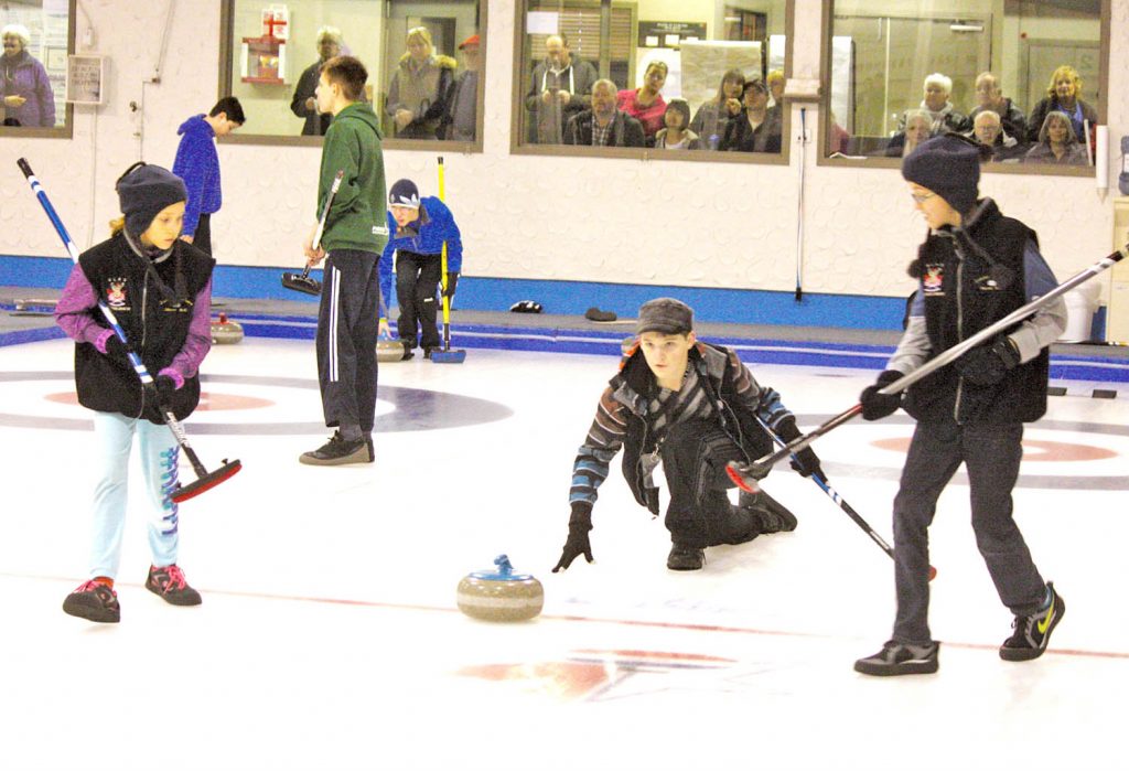 The 2015 Osoyoos Junior Bonspiel was a roaring success with close to 60 youngsters from Osoyoos and across the South Okanagan participating. (Keith Lacey photo)