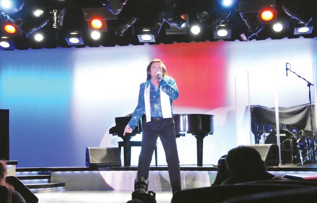 Jason Scott of British Columbia has spent the past several years earning a good living doing his acclaimed impersonation of legendary American singer-songwriter Neil Diamond. Scott will be bringing his show called Diamond Forever: A Celebration of Neil Diamond to the Osoyoos branch of the Royal Canadian Legion this Friday evening. Scott has captured numerous awards paying tribute to Diamond and has toured across North America over the past couple of years with the current show. Tickets are still available at the legion for Friday’s show. (Photo supplied)