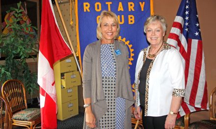 Mayor updates Rotarians on key decisions facing town council in coming months