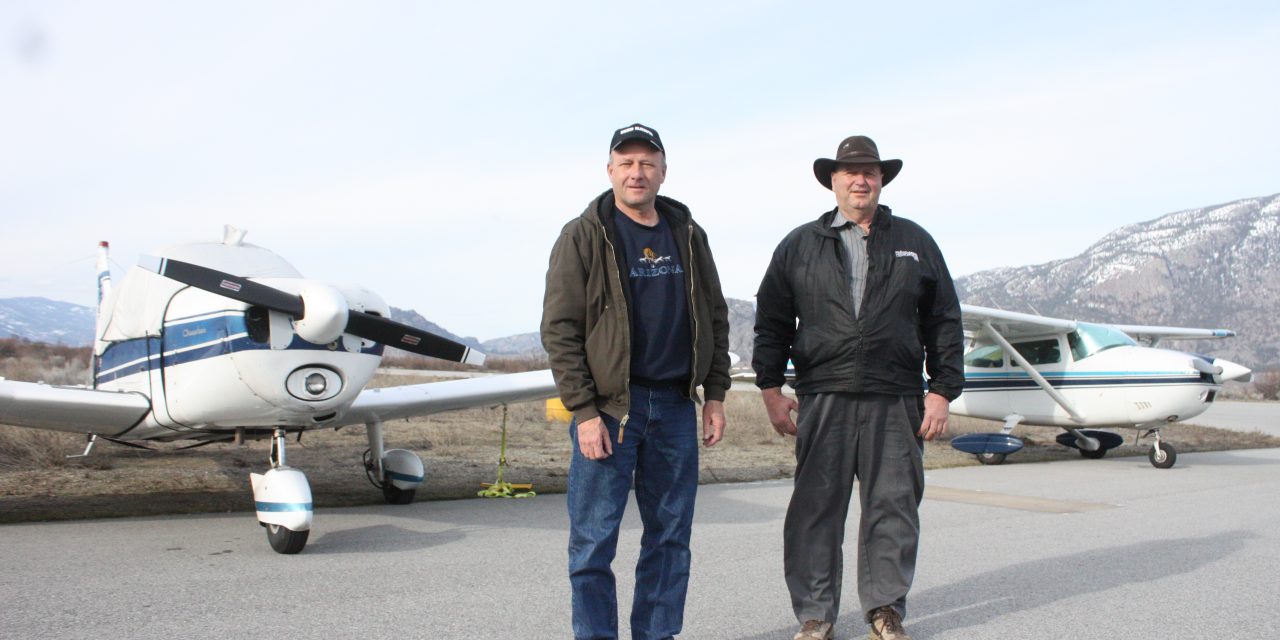 AVIATION ENTHUSIASTS FROM MANITOBA ENJOYED MONTH-LONG STAY FLYING IN AND AROUND OSOYOOS