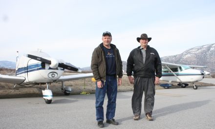 AVIATION ENTHUSIASTS FROM MANITOBA ENJOYED MONTH-LONG STAY FLYING IN AND AROUND OSOYOOS