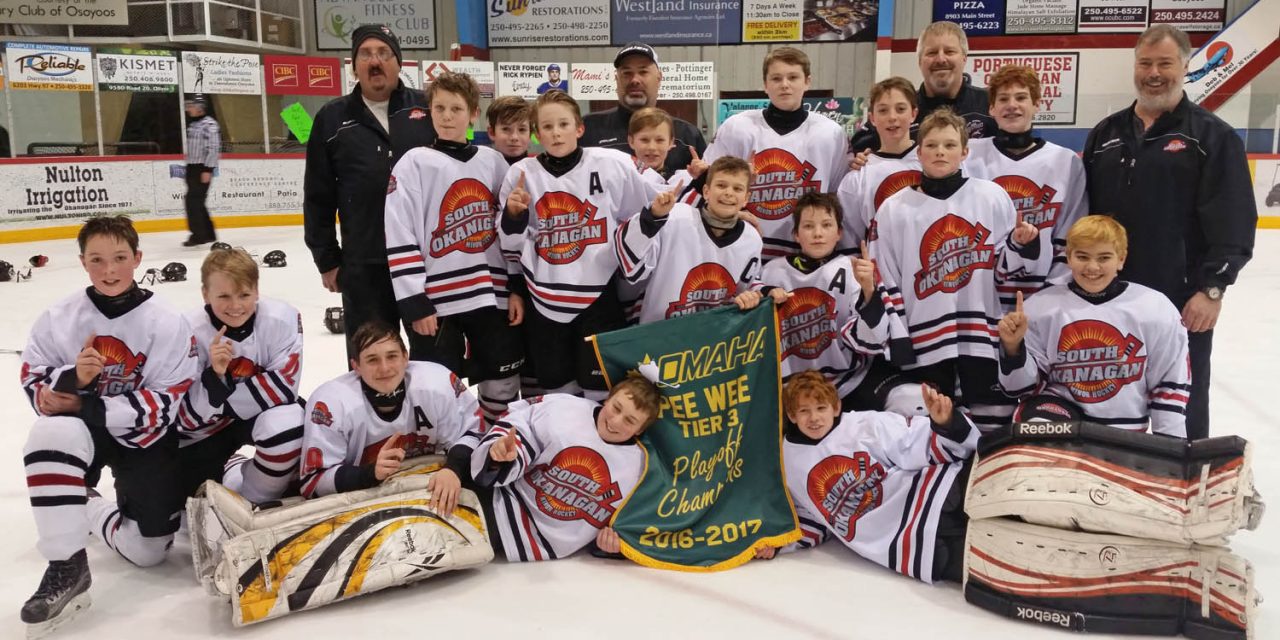 Junior Coyotes’ Peewees heading to provincial championships in Dawson Creek