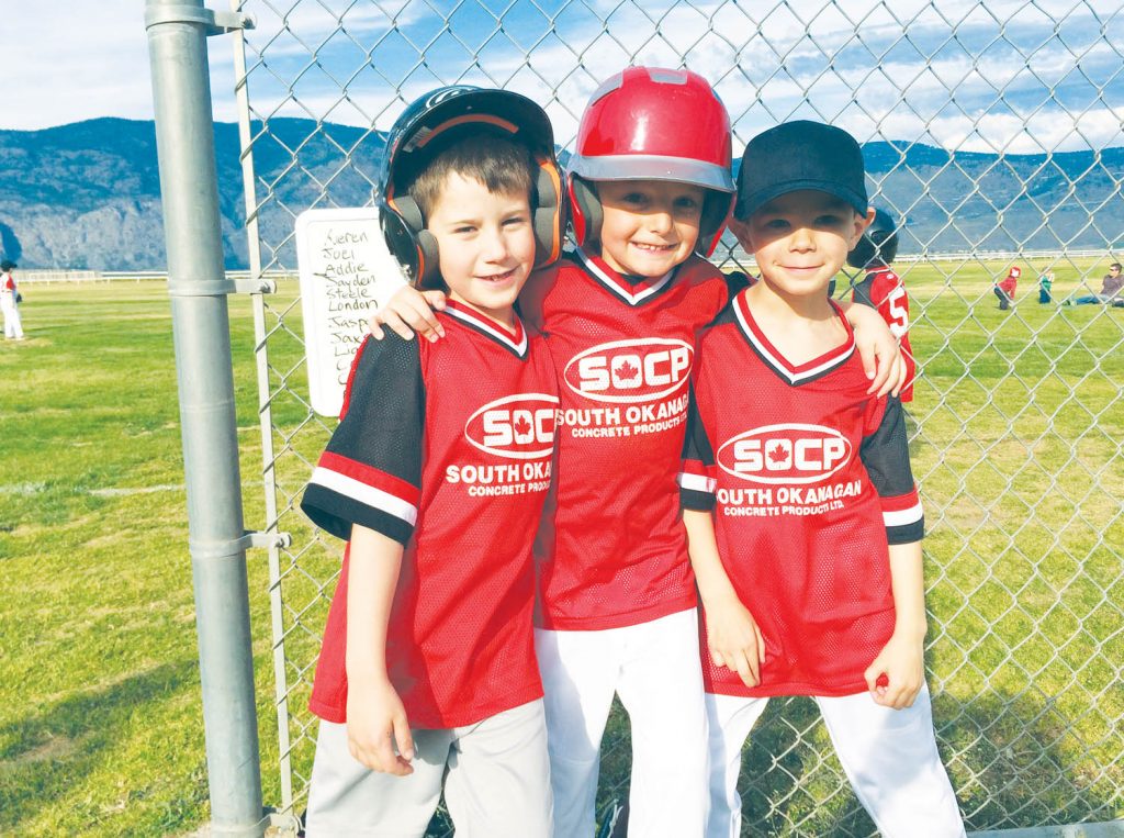 After an absence of close to 15 years, the Osoyoos Minor Baseball Association returned last year and things went very well with more than 100 players registering. League president Jason Bartsch is hoping there will be more than 120 players with the addition of a bantam division for the 2016 season. Registration for the upcoming season is ending this week. The new season will start in early April and continue until the second week in June. (Photo supplied)