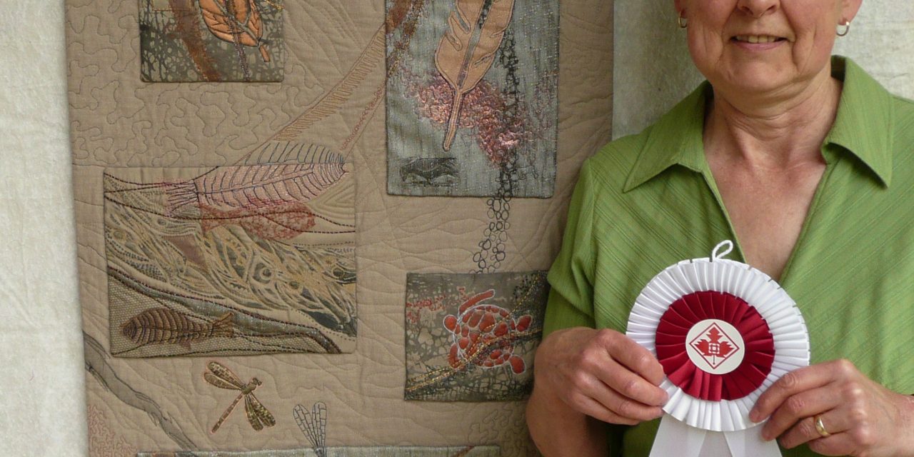 Oliver quilter takes first place in competition