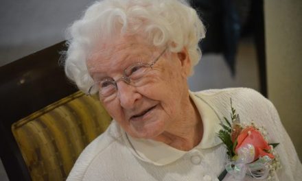 Mom, 100, still a role model for kids