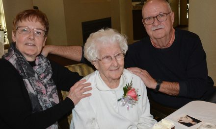 Mom, 100, still a role model for kids