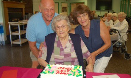 At 103, Mary does everything in moderation