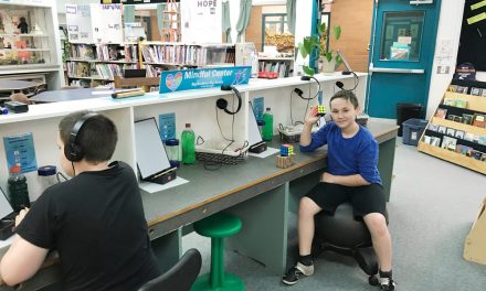 Student learns power of the pen