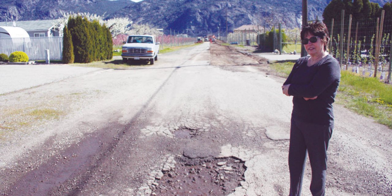 Paving half the road ‘makes no sense’
