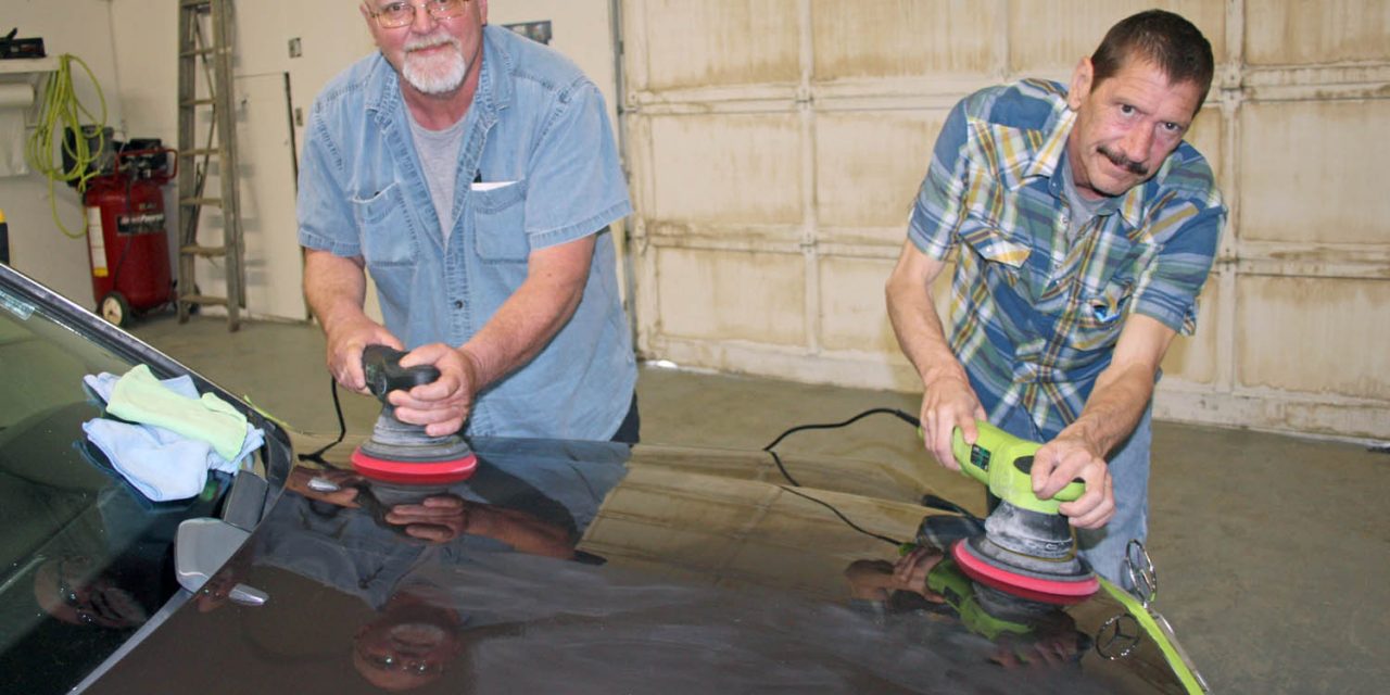 ‘Gearheads’ with passion for engines and vehicles proud owners of new detailing shop