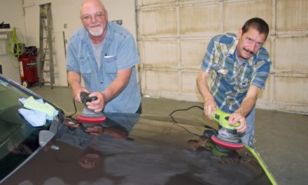 ‘Gearheads’ with passion for engines and vehicles proud owners of new detailing shop